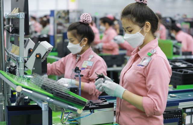Doanh thu và kim ngạch xuất khẩu của Samsung Việt Nam tăng trưởng hai chữ số