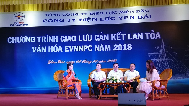 PC Yên Bái tổ chức chương trình giao lưu gắn kết lan tỏa văn hóa EVNNPC