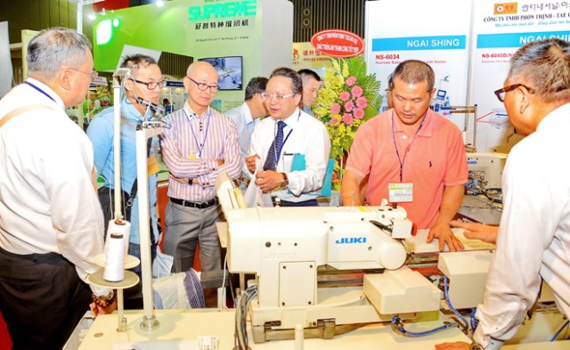 700 gian hàng góp mặt tại Triển lãm quốc tế về máy móc thiết bị ngành công nghiệp Dệt may