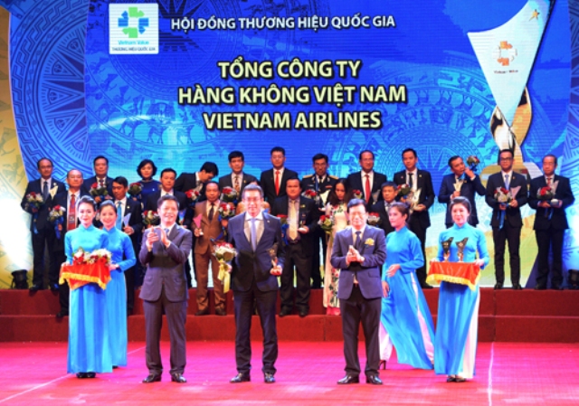 Vietnam Airlines là hãng bay duy nhất đạt thương hiệu quốc gia