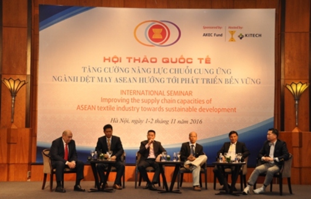 Ngành dệt may ASEAN hướng tới phát triển bền vững