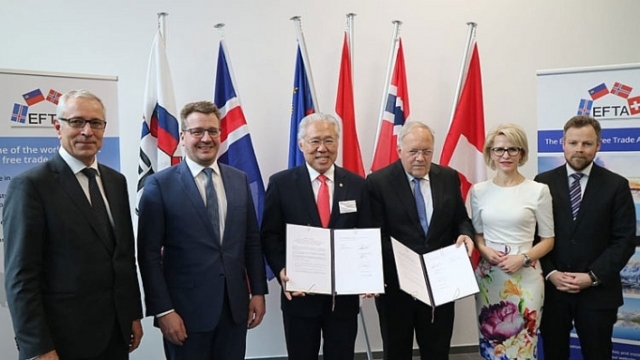 Khối EFTA ký kết thêm FTA với một nước ASEAN