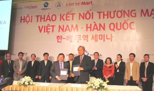 Tăng cường kết nối thương mại Việt Nam-Hàn Quốc