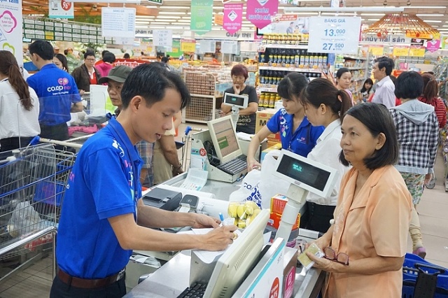 TP. Hồ Chí Minh: Nhiều siêu thị đồng loạt giảm giá hưởng ứng Tháng khuyến mại