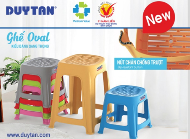 Ghế Oval - sản phẩm mới mang thương hiệu Duy Tân được trình làng