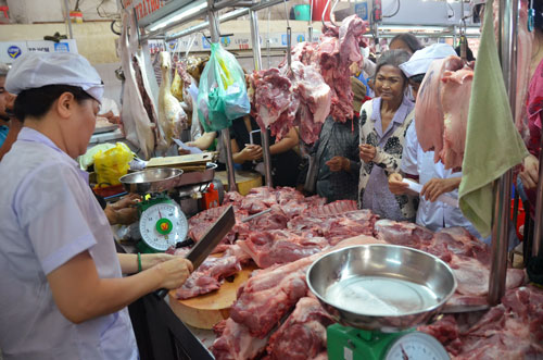 Thịt VietGAP ra chợ