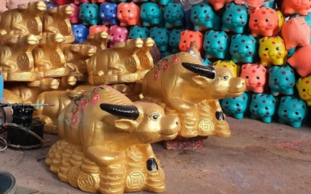 Hàng Việt chiếm ưu thế thị trường trang trí Tết