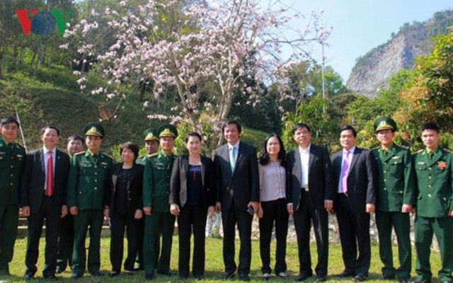 Chủ tịch Quốc hội gợi ý Điện Biên làm du lịch từ cây hoa ban