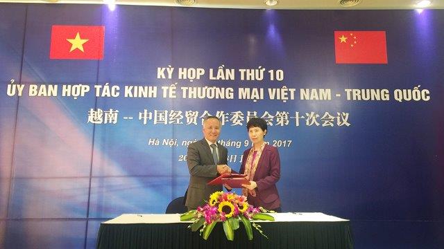 Tăng cường hợp tác kinh tế, thương mại Việt Nam - Trung Quốc