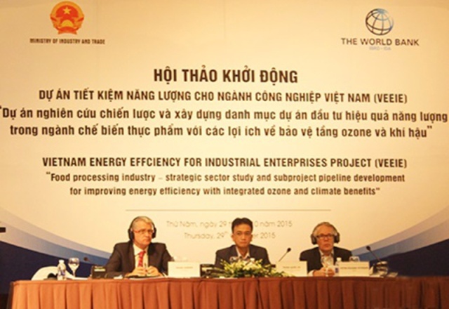 Dự án tiết kiệm năng lượng cho ngành Công nghiệp Việt Nam
