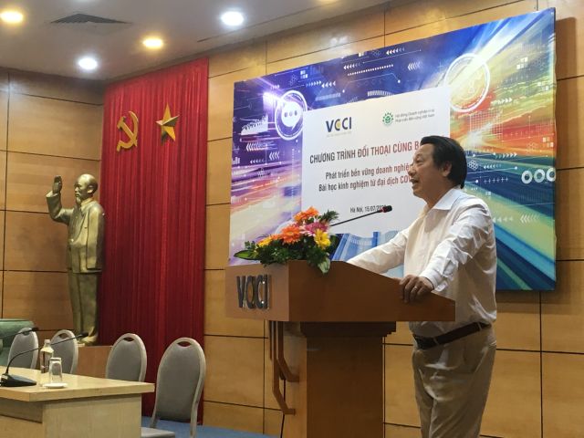 Hà Nội: VCCI tổ chức đối thoại với Báo chí về phát triển bền vững doanh nghiệp