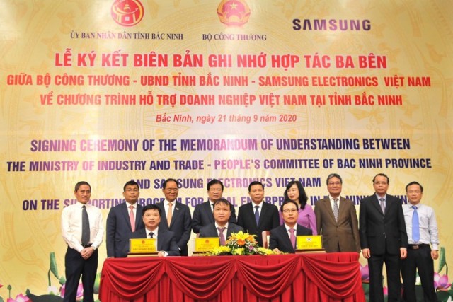Hợp tác ba bên để thúc đẩy sự phát triển của doanh nghiệp CNHT Việt Nam