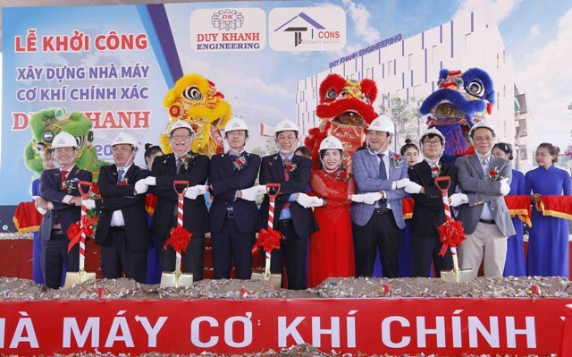 Công ty Cơ khí Duy Khanh khởi công xây dựng nhà máy cơ khí chính xác