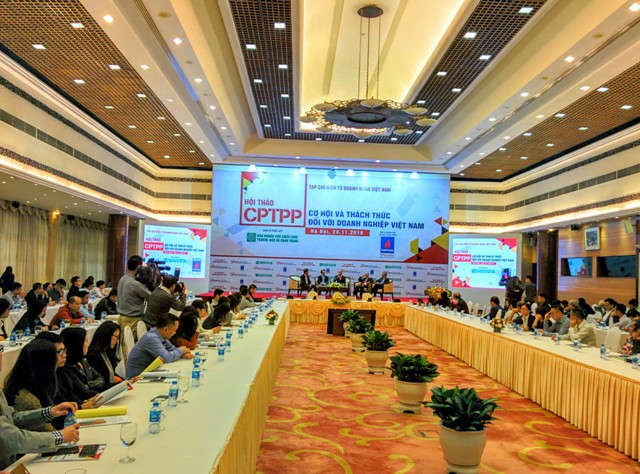 “CPTPP - Cơ hội và thách thức đối với doanh nghiệp Việt Nam”