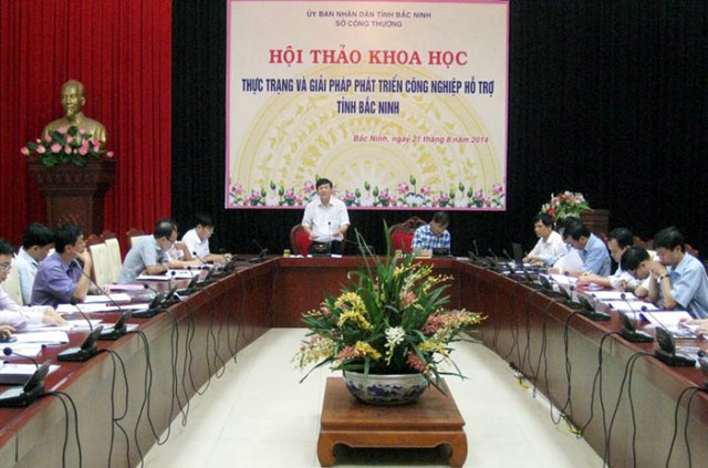 Hội thảo khoa học về phát triển công nghiệp hỗ trợ tỉnh Bắc Ninh