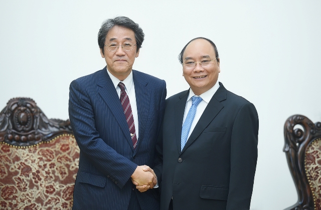 Thủ tướng Nguyễn Xuân Phúc tiếp Đại sứ Nhật Bản
