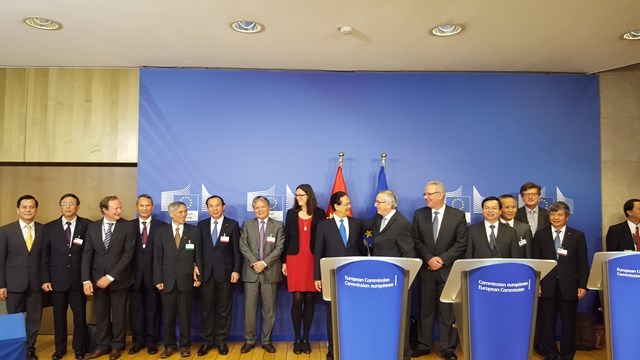Chính thức kết thúc đàm phán FTA giữa Việt Nam và Liên minh Châu Âu