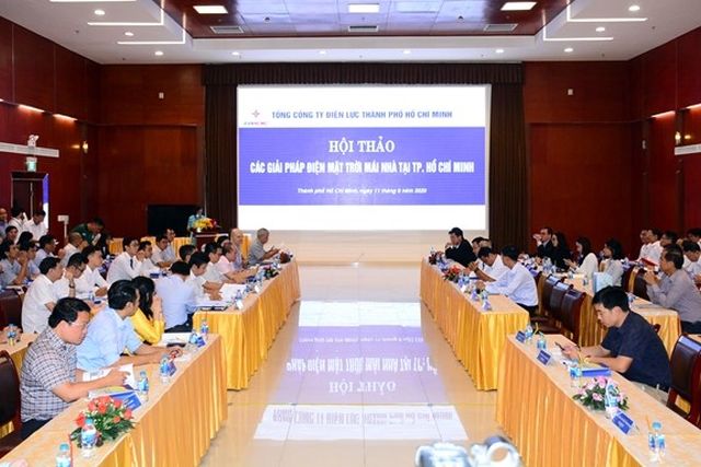  TP Hồ Chí Minh tổ chức Hội thảo đề xuất các giải pháp phát triển điện mặt trời áp mái 
