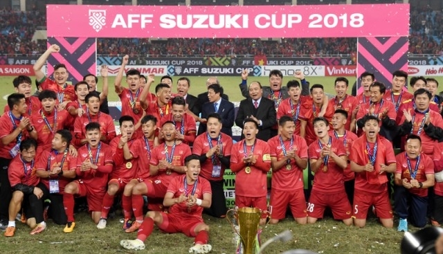 Bóng đá Việt Nam khép lại năm 2018 với vị trí thứ 100 thế giới