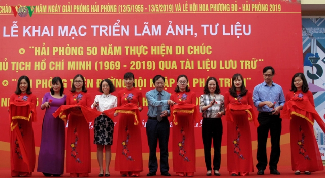 Triển lãm “Hải Phòng 50 năm thực hiện Di chúc Chủ tịch Hồ Chí Minh"