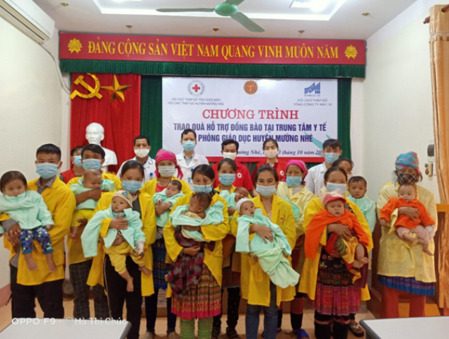 May 10 ủng hộ đồng bào huyện Mường Nhé, Điện Biên