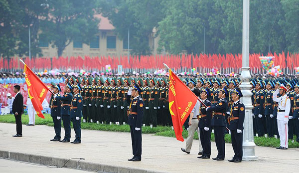 Khoảnh khắc đẹp trong lễ diễu binh, diễu hành ở Hà Nội