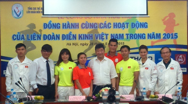 Sau Đoàn thể thao Việt Nam, Dugarco tiếp tục tài trợ cho Liên đoàn điền kinh Việt Nam