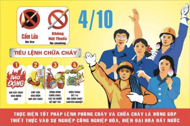 PC Bắc Giang tích cực hưởng ứng Ngày toàn dân phòng cháy, chữa cháy 
