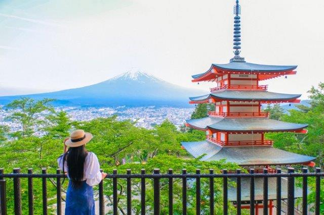 6 điểm chụp ảnh núi Phú Sĩ giống hệt postcard
