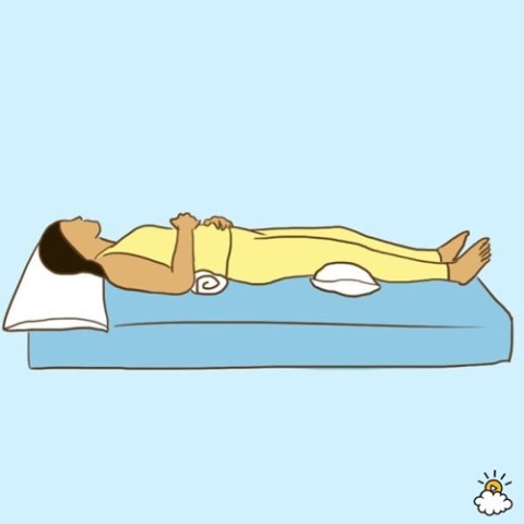 Những tư thế ngủ “chuẩn” đẩy lui bệnh tật