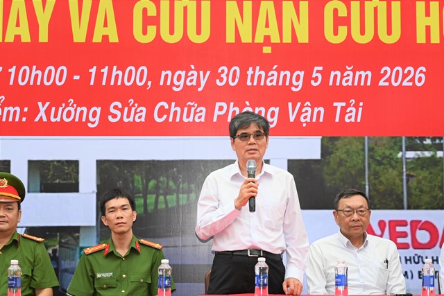 Vedan tổ chức diễn tập phòng cháy, chữa cháy và cứu nạn cứu hộ năm 2026