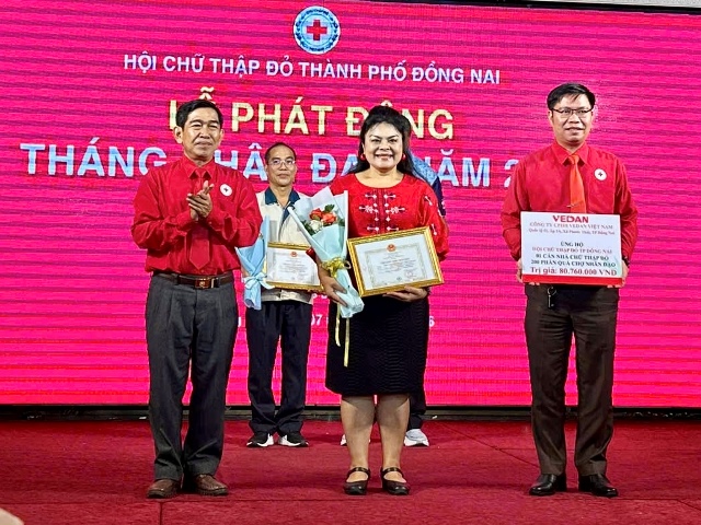 Vedan Việt Nam tham gia “Tháng nhân đạo năm 2026”
