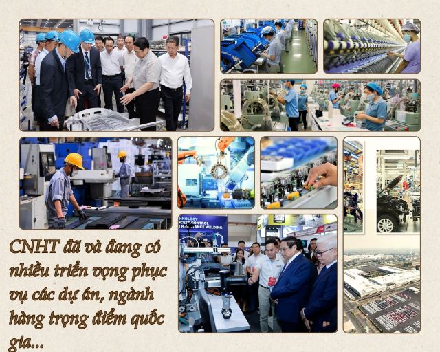 CNHT với triển vọng phục vụ các dự án, ngành hàng trọng điểm quốc gia hiện nay