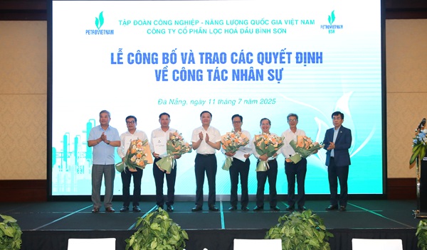 Công bố quyết định ủy quyền quản lý vốn tại BSR và bổ nhiệm 2 Phó Tổng Giám đốc BSR