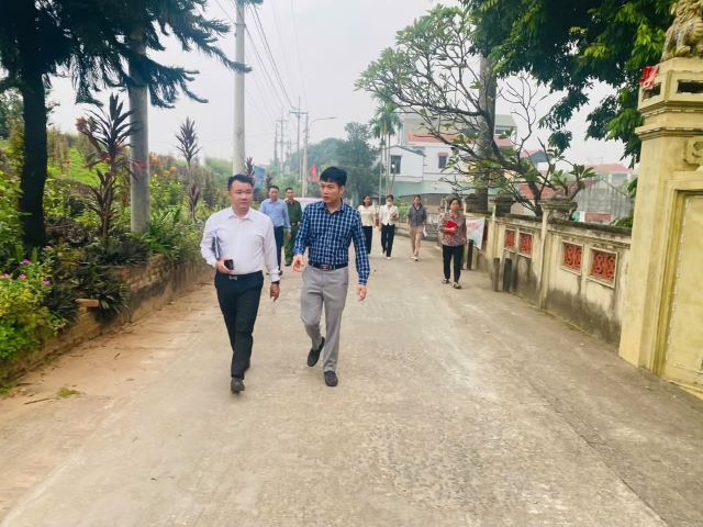 Xã Đan Phượng: Giữ gìn thôn, tổ dân phố sáng, xanh, sạch, đẹp, an toàn, thông minh