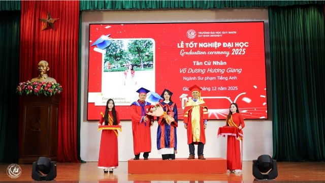 Trường Đại học Quy Nhơn: Mùa “chim tung cánh” 2025 kết thúc
