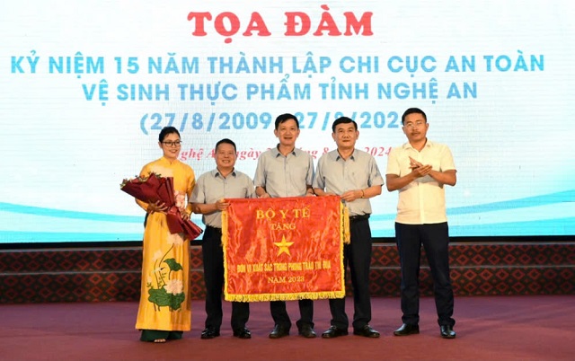 Chi cục An toàn vệ sinh thực phẩm tỉnh Nghệ An tọa đàm kỷ niệm 15 năm thành lập