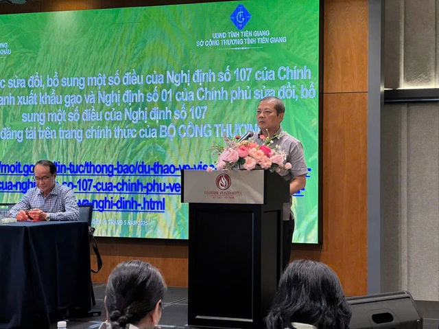 Bộ Công Thương tổ chức hội nghị về công tác điều hành xuất khẩu gạo năm 2025