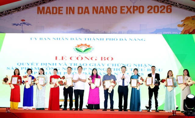 Đà Nẵng tổ chức triển lãm sản phẩm đặc trưng, tiêu biểu