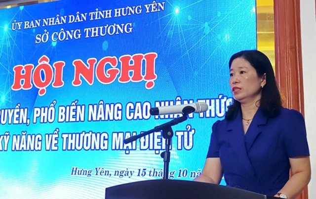 Hưng Yên thúc đẩy thương mại điện tử, đưa sản phẩm địa phương vươn xa