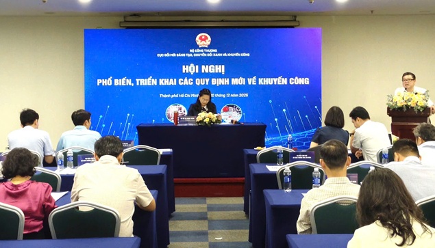 Cục Đổi mới sáng tạo, Chuyển đổi xanh và Khuyến công phổ biến Nghị định mới về khuyến công cho các tỉnh thành phía Nam