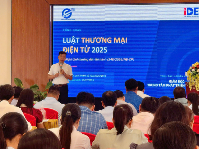Vĩnh Long tăng tốc triển khai Luật Thương mại điện tử 2025