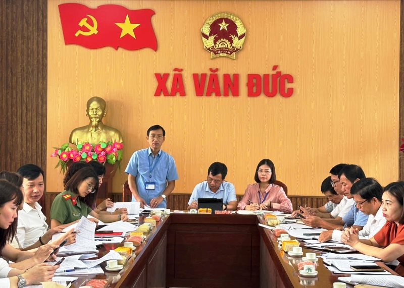 Xã Văn Đức hoàn thành xây dựng nông thôn mới kiểu mẫu