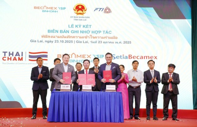 KCN Becamex VSIP Bình Định: Nhịp cầu kinh tế giữa Gia Lai và Thái Lan
