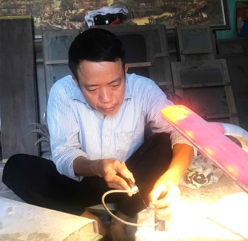 Khay trà khảm trai: Sản phẩm CNNTTB khu vực phía Bắc 