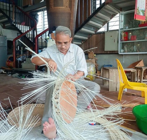Lồng bàn đan mây: Sản phẩm công nghiệp nông thôn tiêu biểu kết tinh tinh hoa làng nghề 