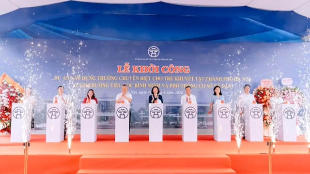 Hà Nội đầu tư 400 tỷ xây trường chuyên biệt cho trẻ khuyết tật