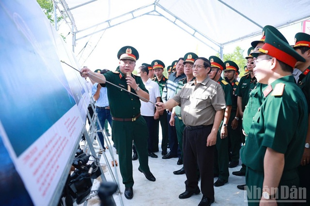 Thủ tướng Phạm Minh Chính khảo sát một số dự án hạ tầng trọng điểm tại Cà Mau