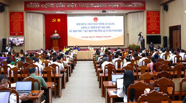 An Giang: Tăng trưởng kinh tế năm 2025 đứng đầu Đồng bằng sông Cửu Long
