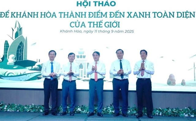 Khánh Hòa hướng tới điểm đến xanh toàn diện trên bản đồ du lịch thế giới